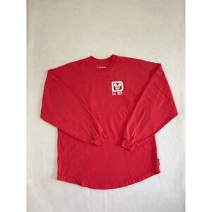 Disney Parks Spirit Jersey Walt Disney World Red Long Sleeve Shirt Small 1971